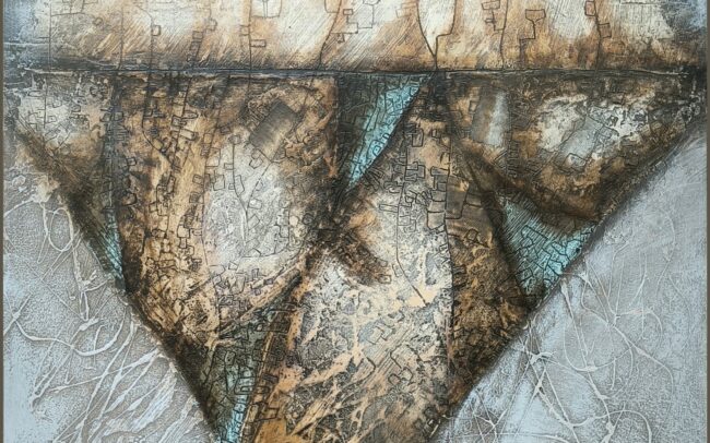 Akrylový obraz - Chodbičky