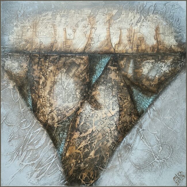 Akrylový obraz - Chodbičky