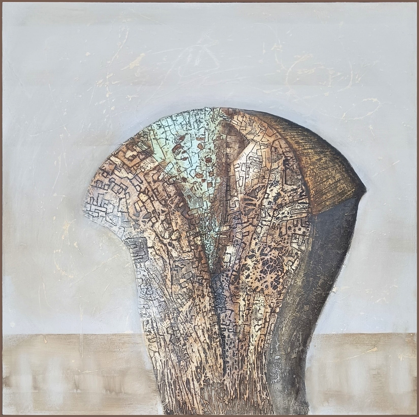 Akrylový obraz - Čistý řez