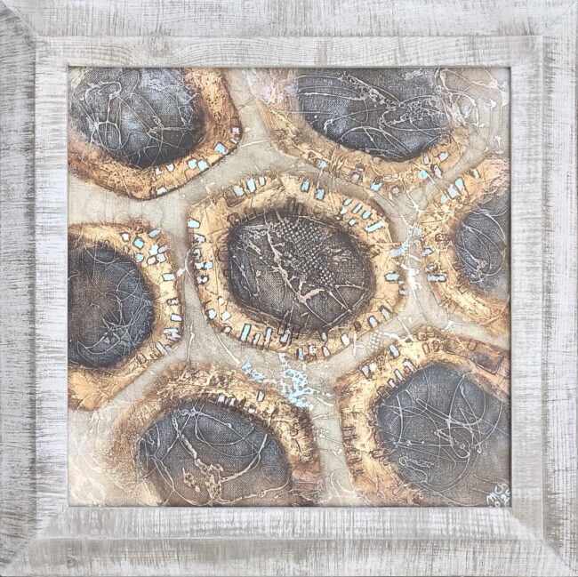 Akrylový obraz - Hnízdečka - Miloš Chromek