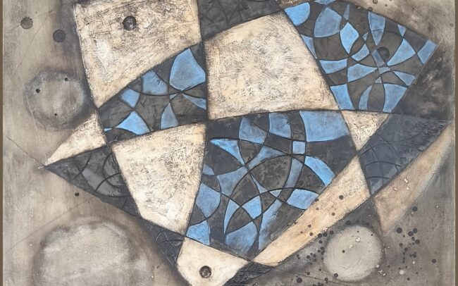 Akrylový obraz - Maskovaná ryba