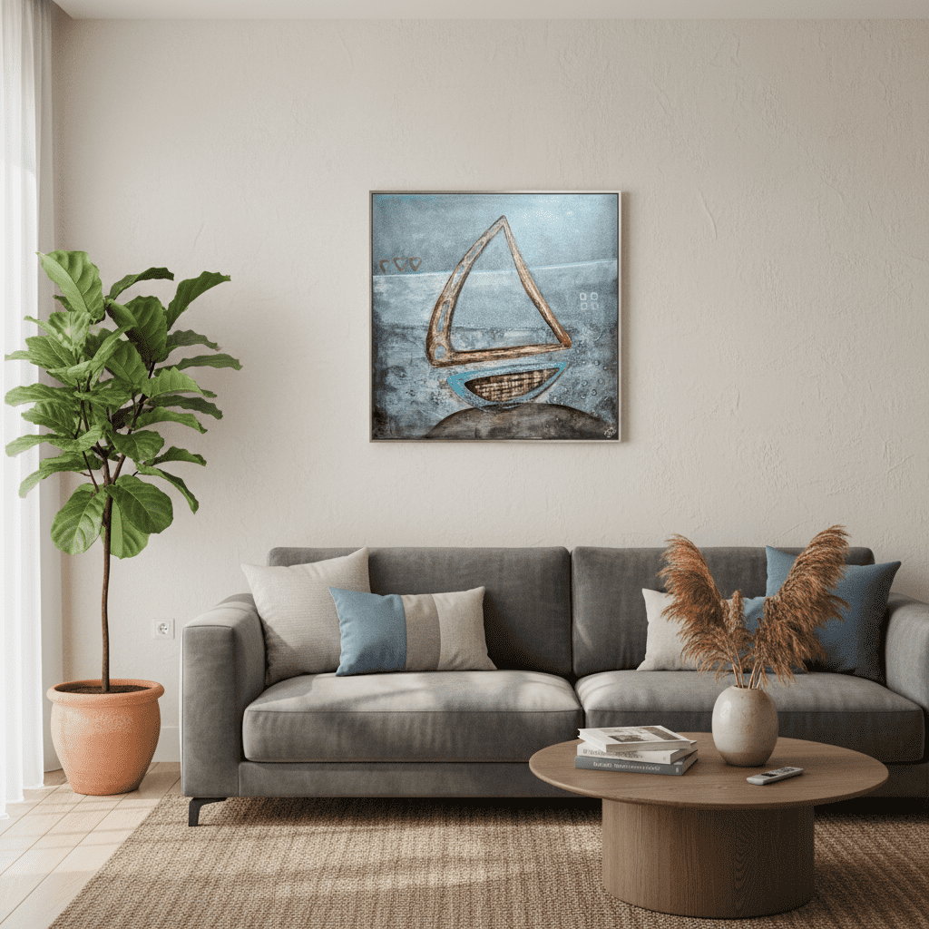 Na Jadranu, 66x66 cm-min