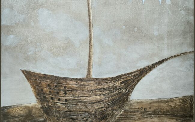 Akrylový obraz - Sušák na tanga