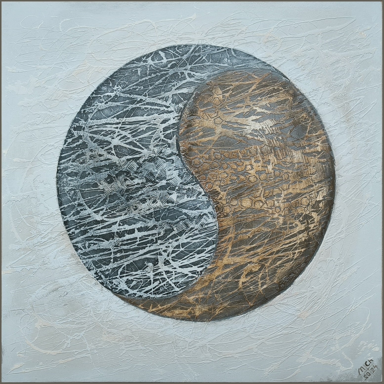 Akrylový obraz - Věčná harmonie I