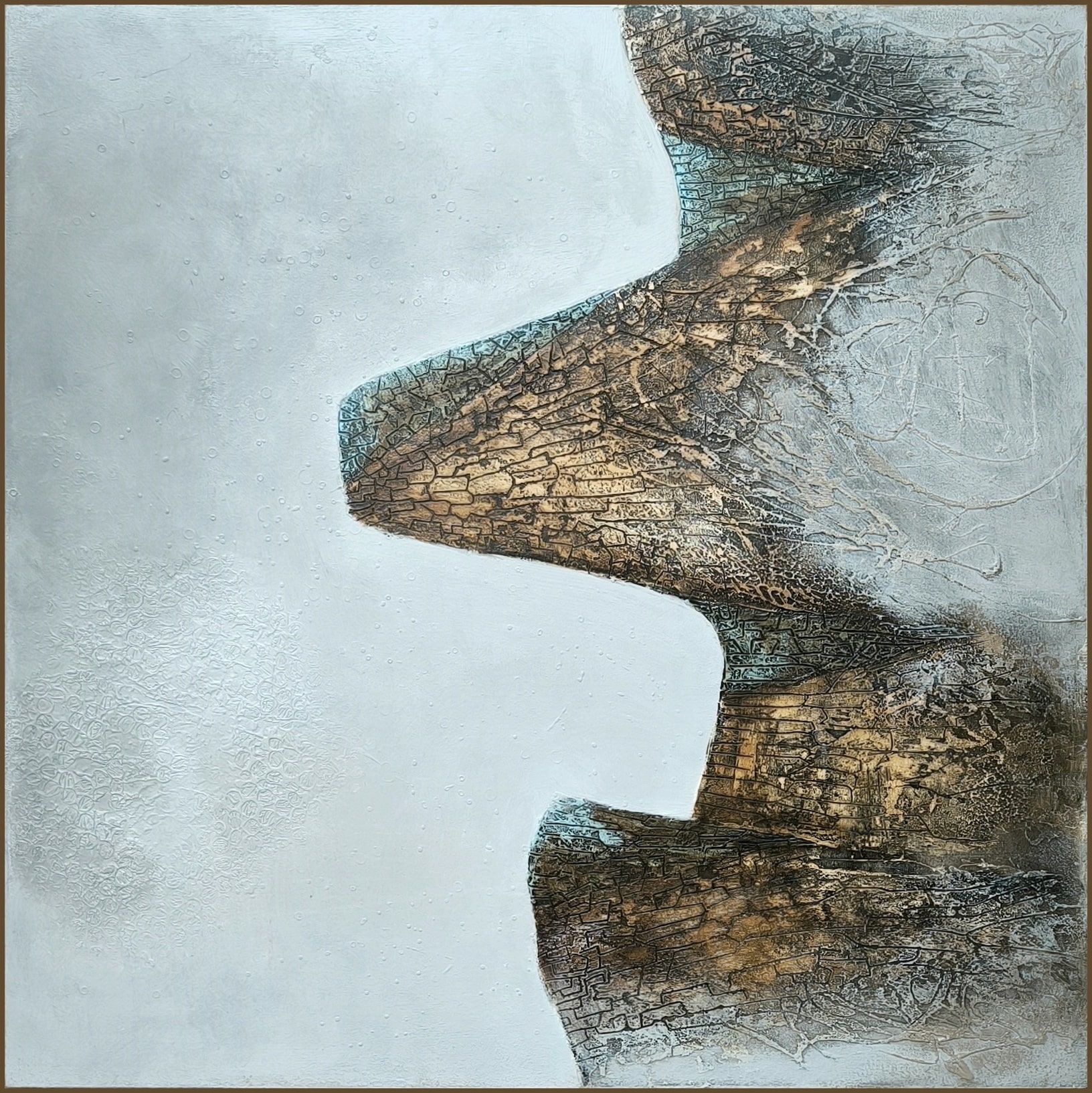 Akrylový obraz - věže vleže