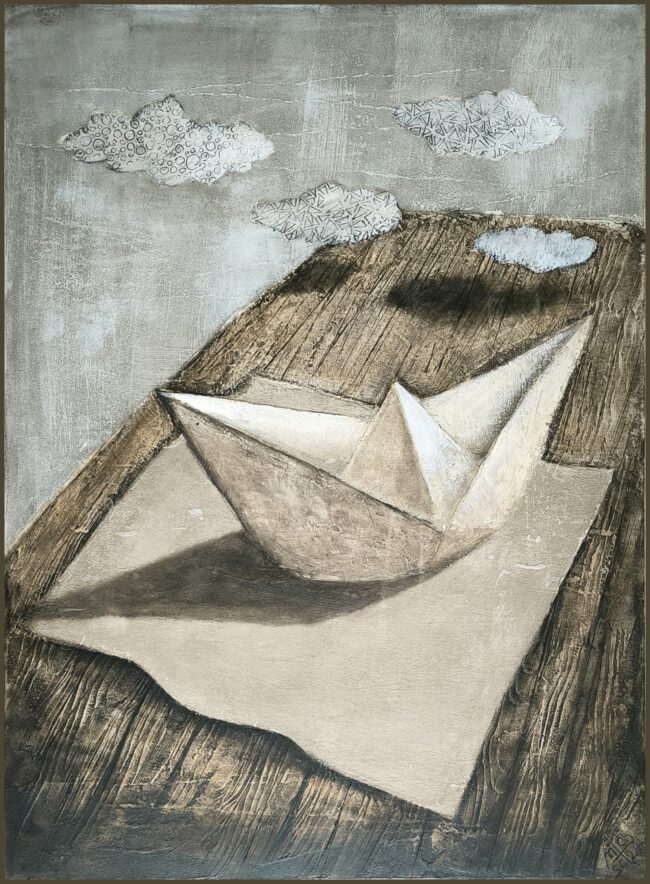 Akrylový obraz - Za novou nadějí