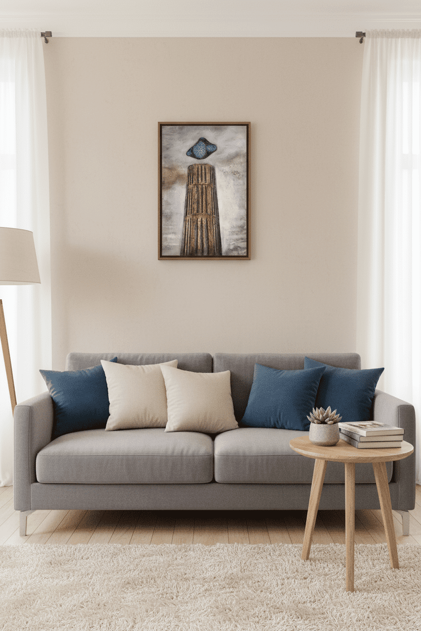 Akrylový obraz - Blízká setkání