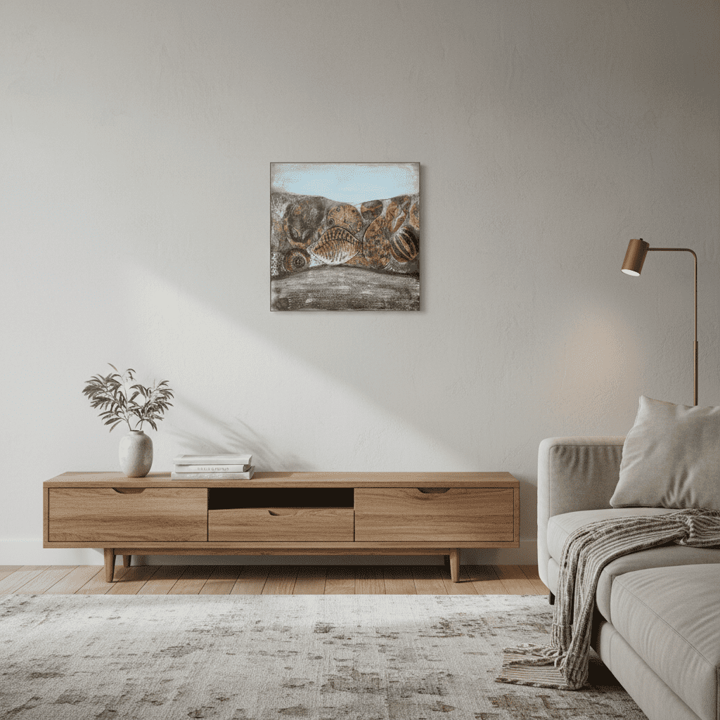 Akrylový obraz - Kambrium