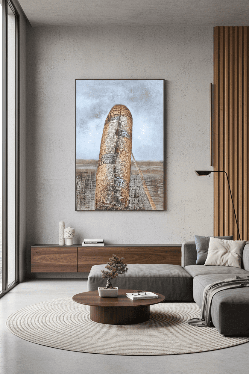 Akrylový obraz - Menhir