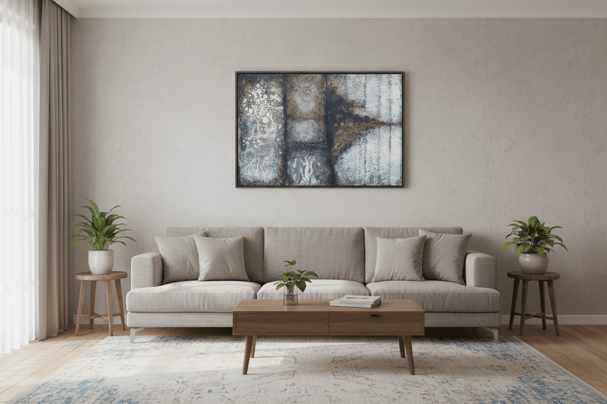 Akrylový obraz - Ultrastruktura