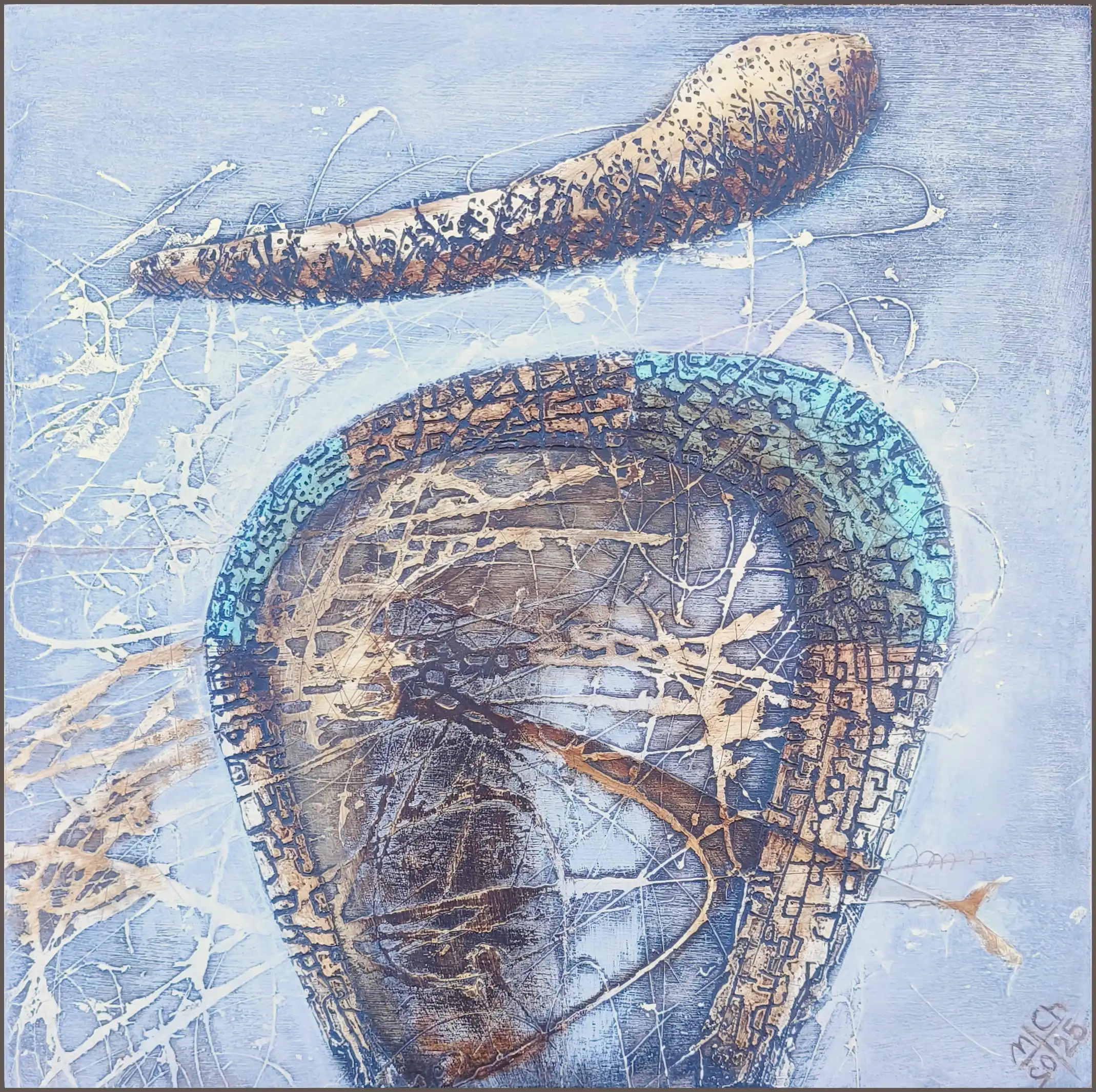 Levitační cvičení I 40x40 cm