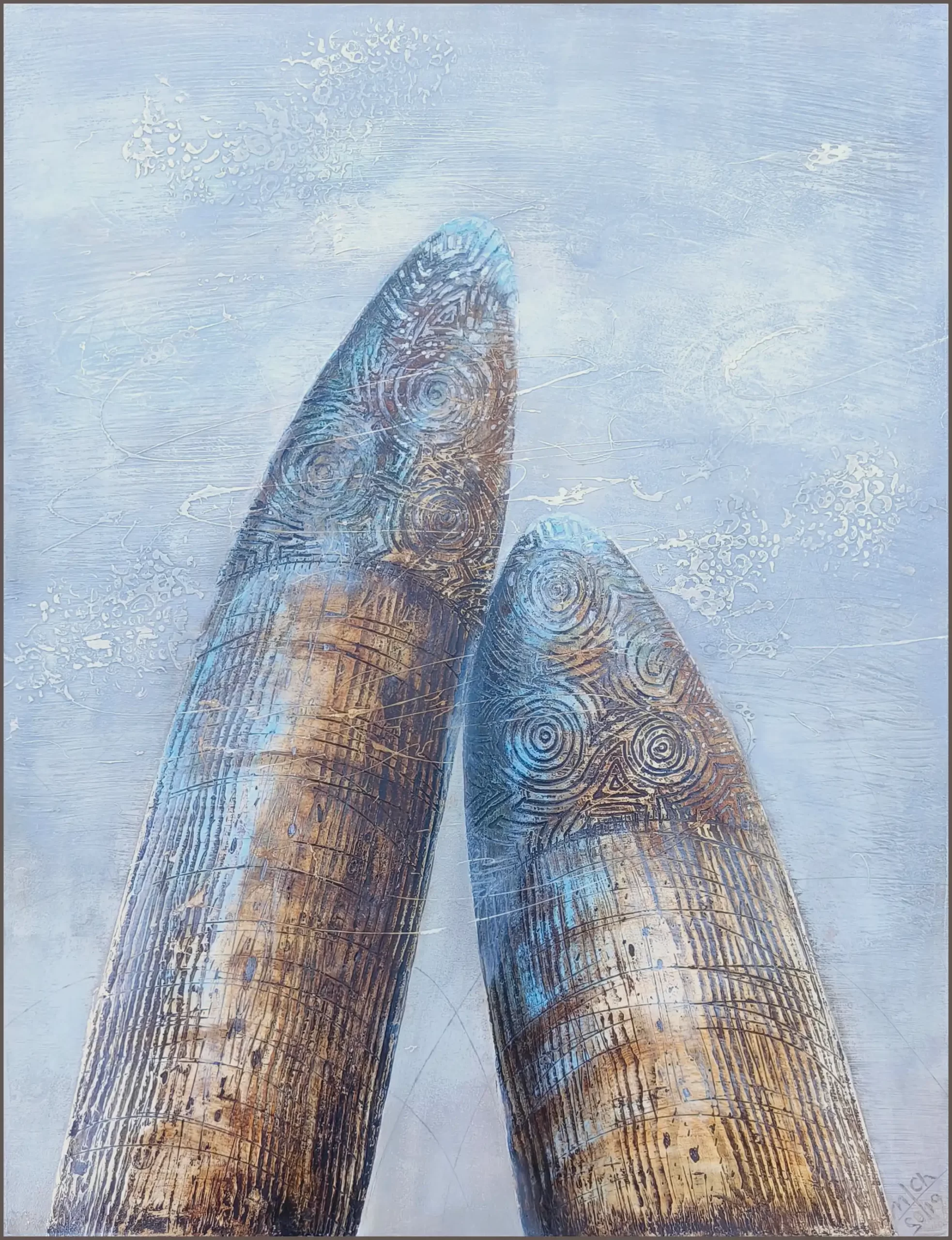 Obelisky 65 x 50 cm